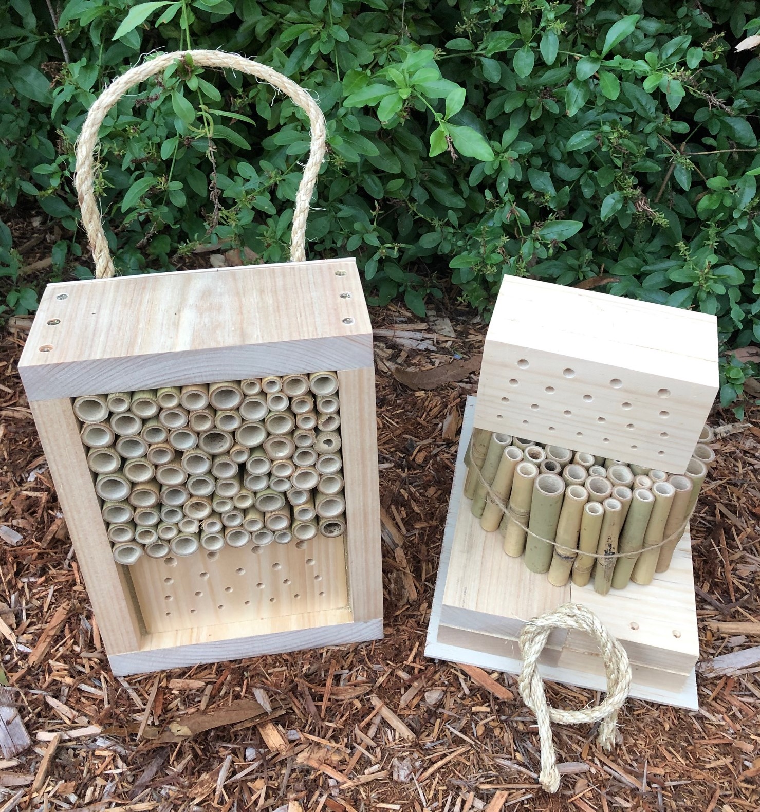 Diy Solitary Native Bee Hotel Australian Ladybird And Insect House Mixed Large Diy Kit Abeec Hives Australian Native Bee Hives