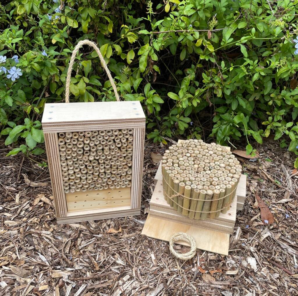 Australian Insect Homes DIY Kit Solitary Native Bee Hotel Australian Ladybird Insect House