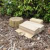 Solitary Bee Hotel DIY Kit Parts