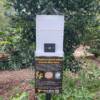 Native Bee Hive Sign on Stand