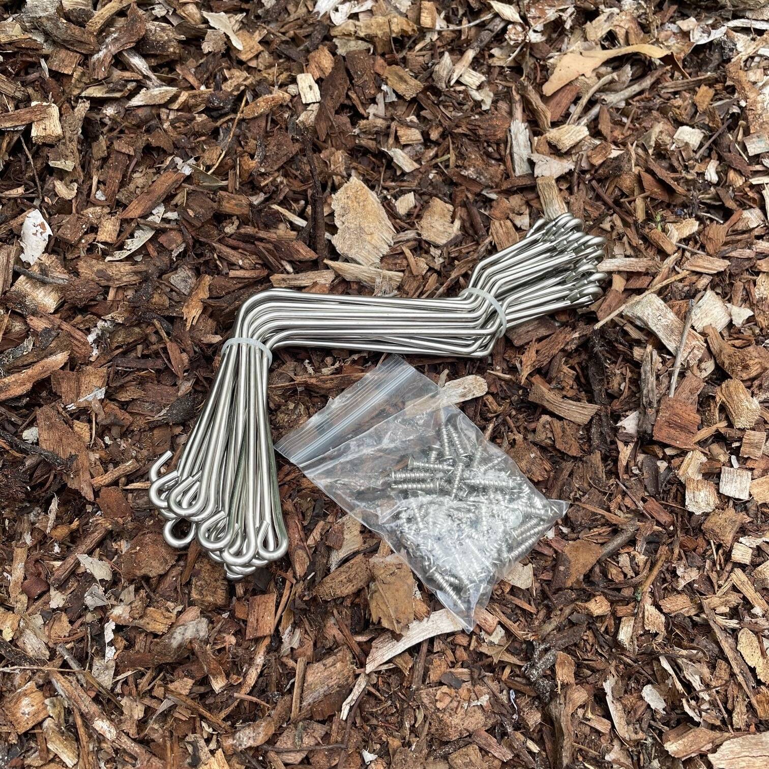 Native Bee Hives Clips X20